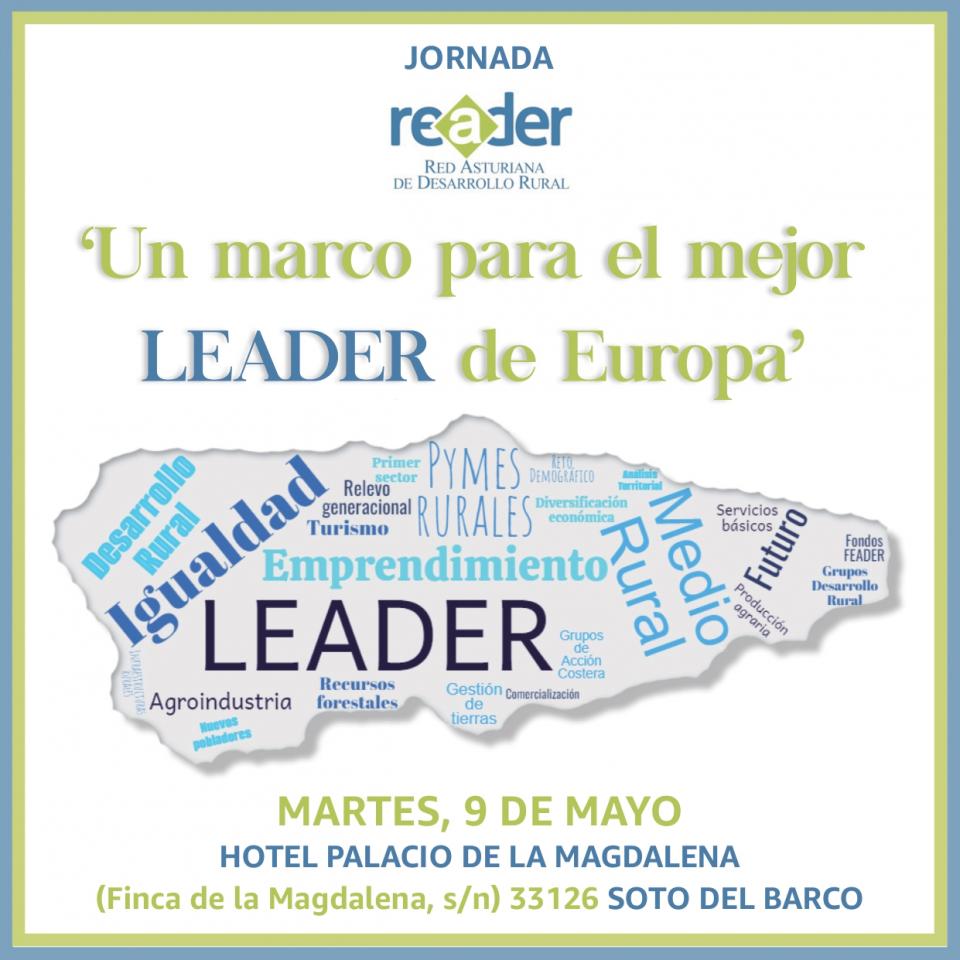 cartel programa jornada un marco mejor LEADER