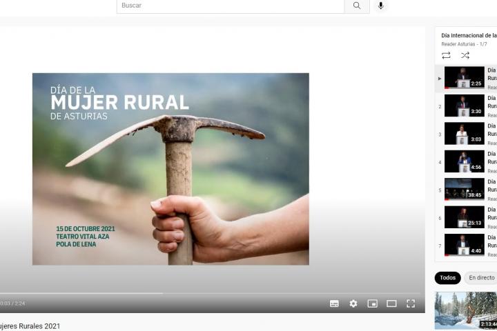 lista reproducción mujer rural