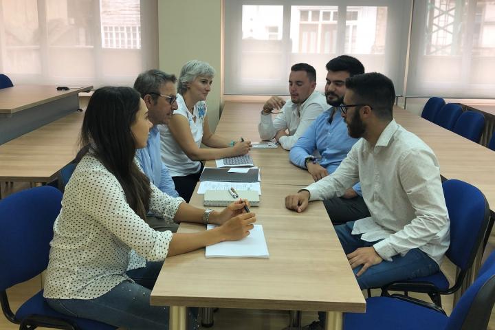 Los estudiantes Erasmus también se interesan por el Parlamento Rural Europeo de la Juventud