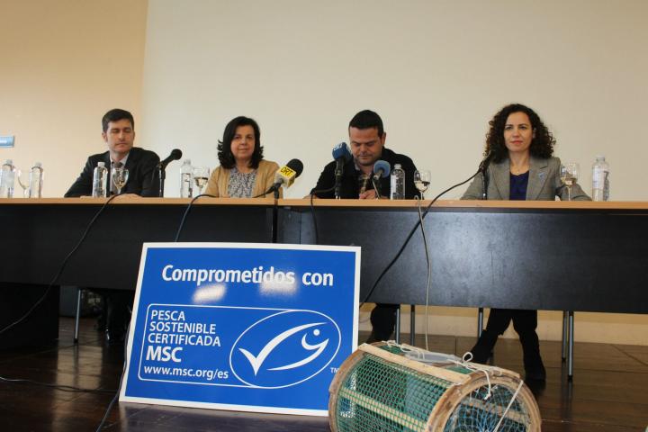 Cuatro cofradías de la comarca reciben el sello de pesca sostenible del pulpo con la ayuda del Grupo de Acción Costera Navia Porcía