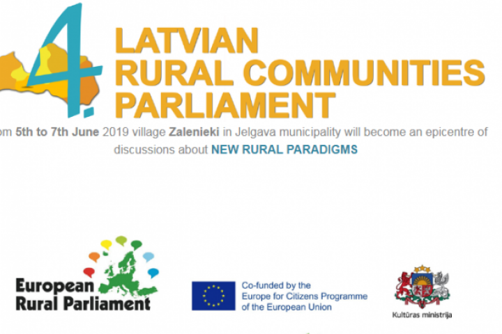 4º Parlamento Rural de Letonia, 5-7 junio 2019