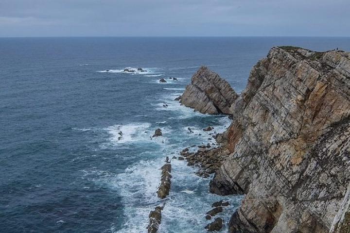 La región de Cabo Peñas en el Principado de Asturias